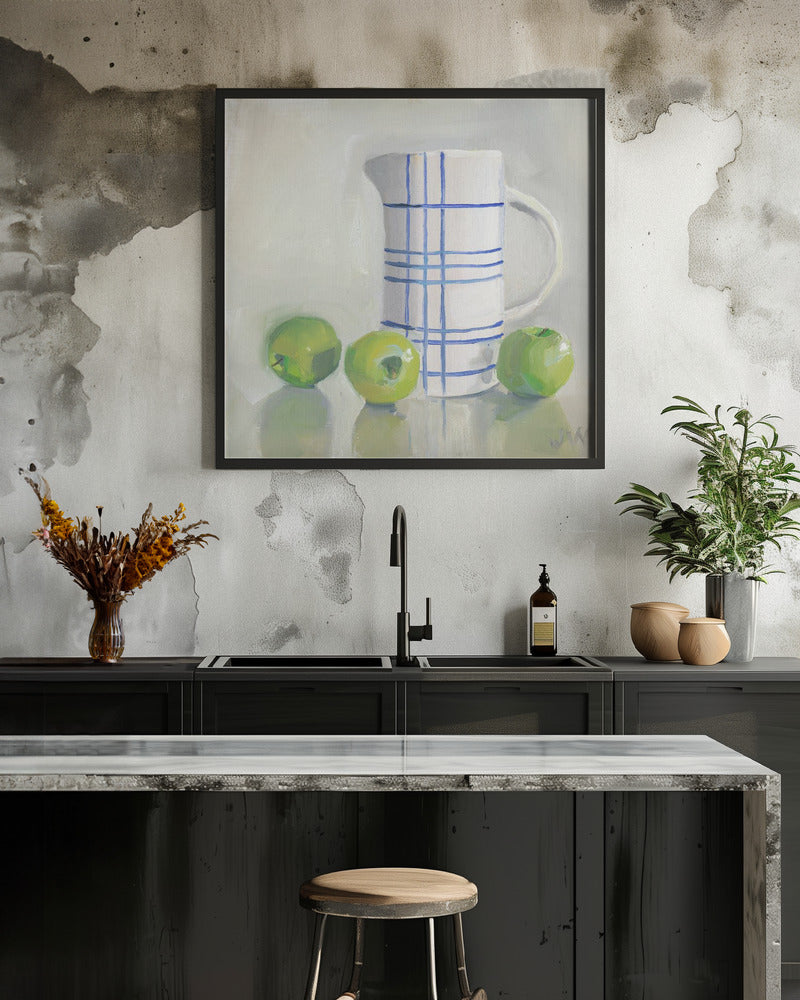 Lauren S Still Life - Square Stretched Canvas, Poster or Fine Art Print I Heart Wall Art