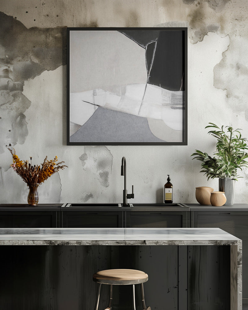 Wonder I - Square Stretched Canvas, Poster or Fine Art Print I Heart Wall Art