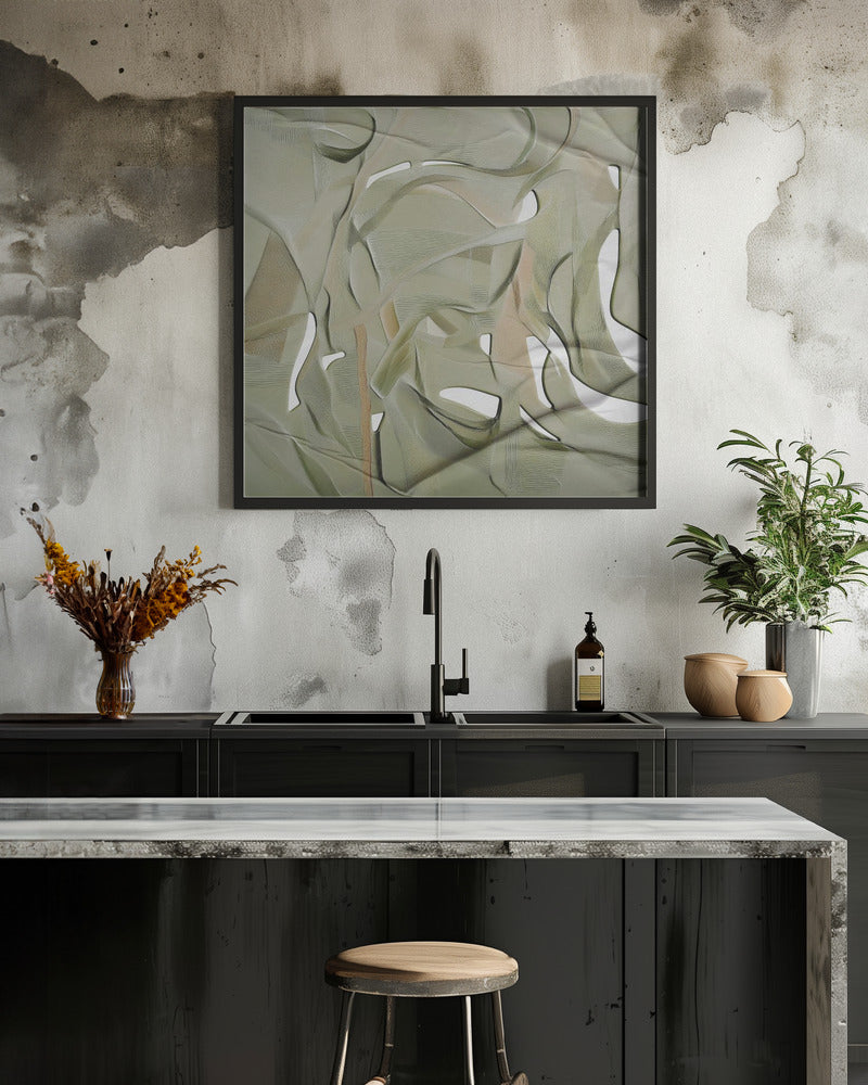 Whispers of Nature - Square Stretched Canvas, Poster or Fine Art Print I Heart Wall Art