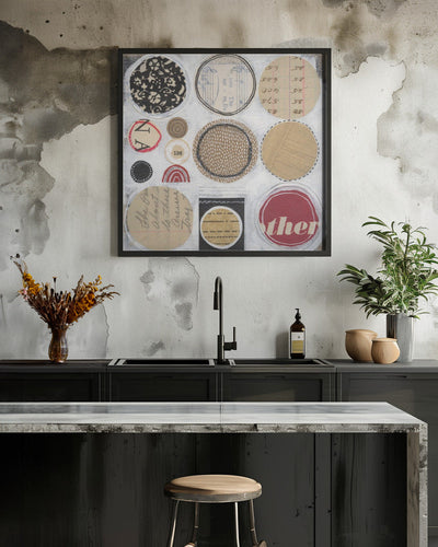 Ship Shape - Square Stretched Canvas, Poster or Fine Art Print I Heart Wall Art