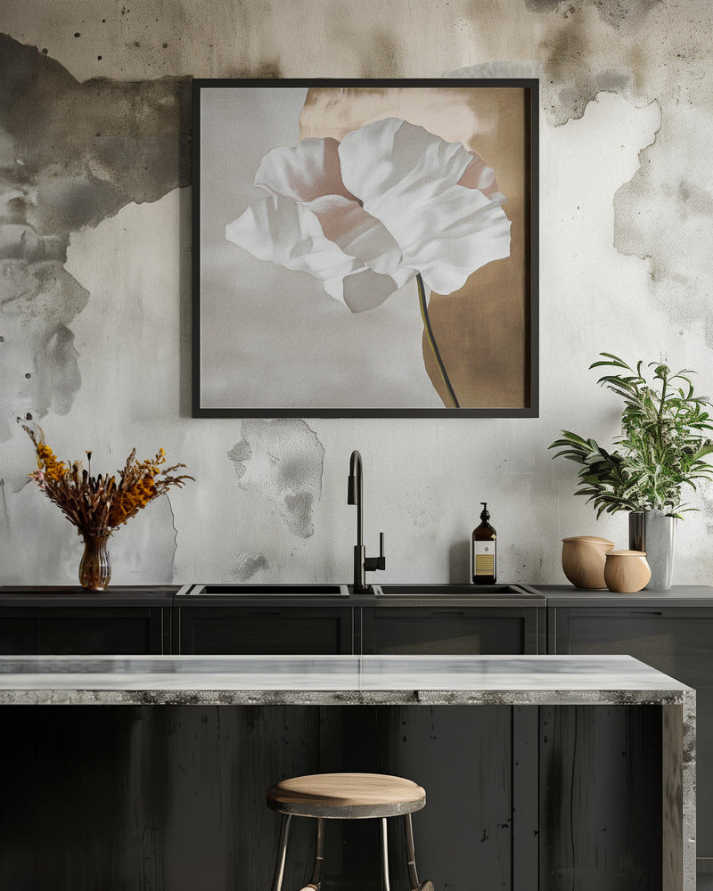 Virtuous I - Square Stretched Canvas, Poster or Fine Art Print I Heart Wall Art