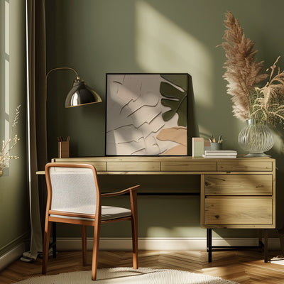 Sketch faune I - Square Stretched Canvas, Poster or Fine Art Print I Heart Wall Art