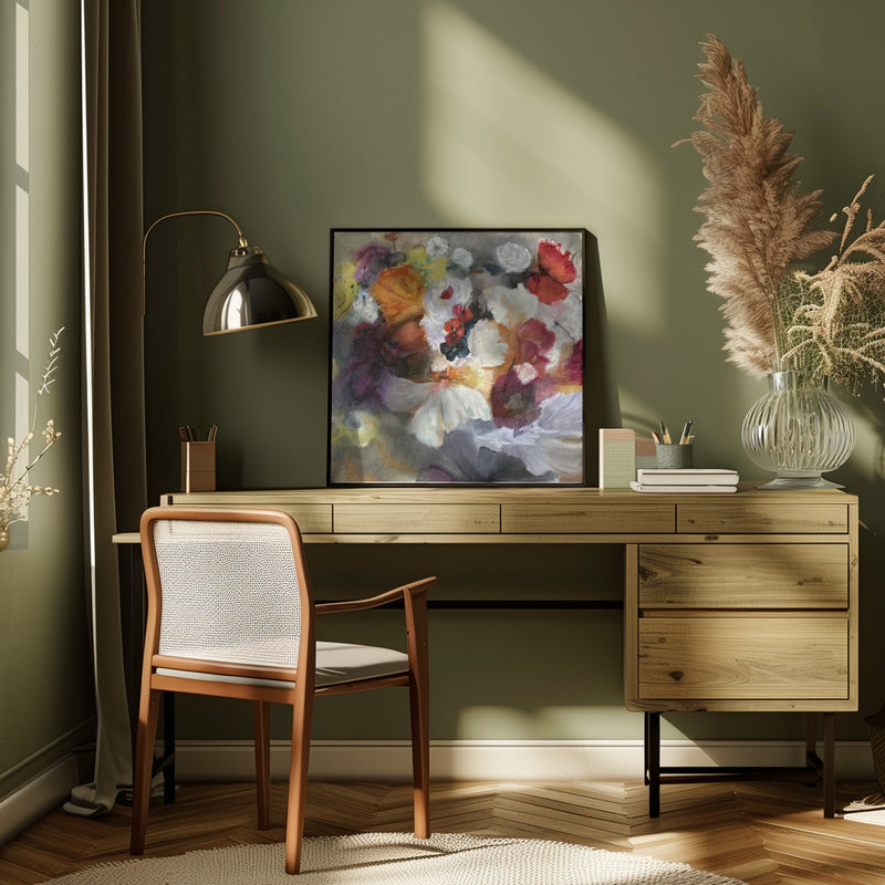 Imgonline Com Ua Resizempx6duh7ufhsg1k - Square Stretched Canvas, Poster or Fine Art Print I Heart Wall Art