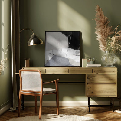 Wonder I - Square Stretched Canvas, Poster or Fine Art Print I Heart Wall Art