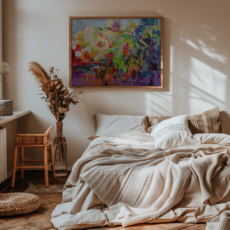 Botanic Radiance - Stretched Canvas, Poster or Fine Art Print I Heart Wall Art