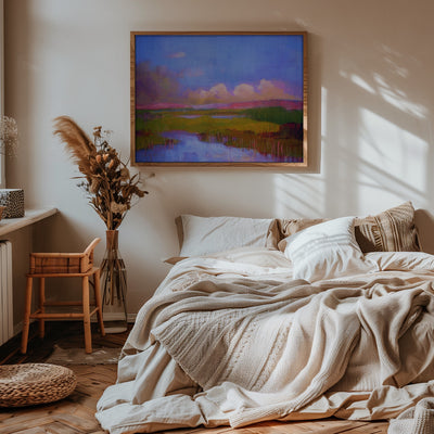Df1405dreamingofyouii - Stretched Canvas, Poster or Fine Art Print I Heart Wall Art