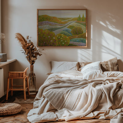 Scent of Sunset - Stretched Canvas, Poster or Fine Art Print I Heart Wall Art