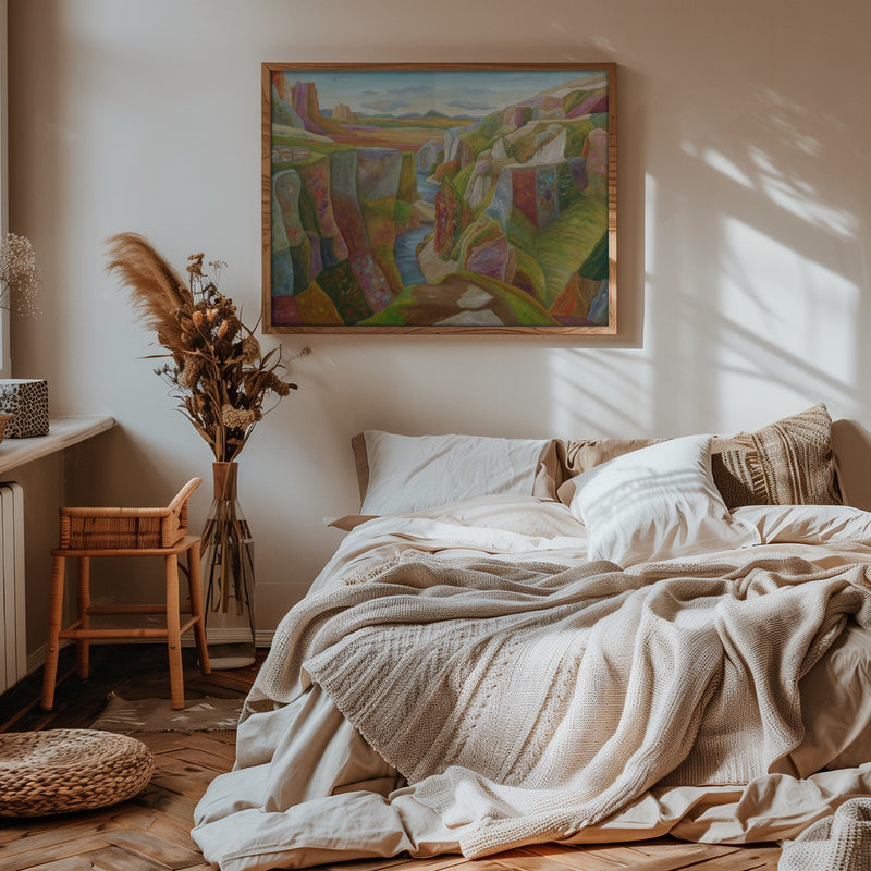 Take a Deep Breath - Stretched Canvas, Poster or Fine Art Print I Heart Wall Art