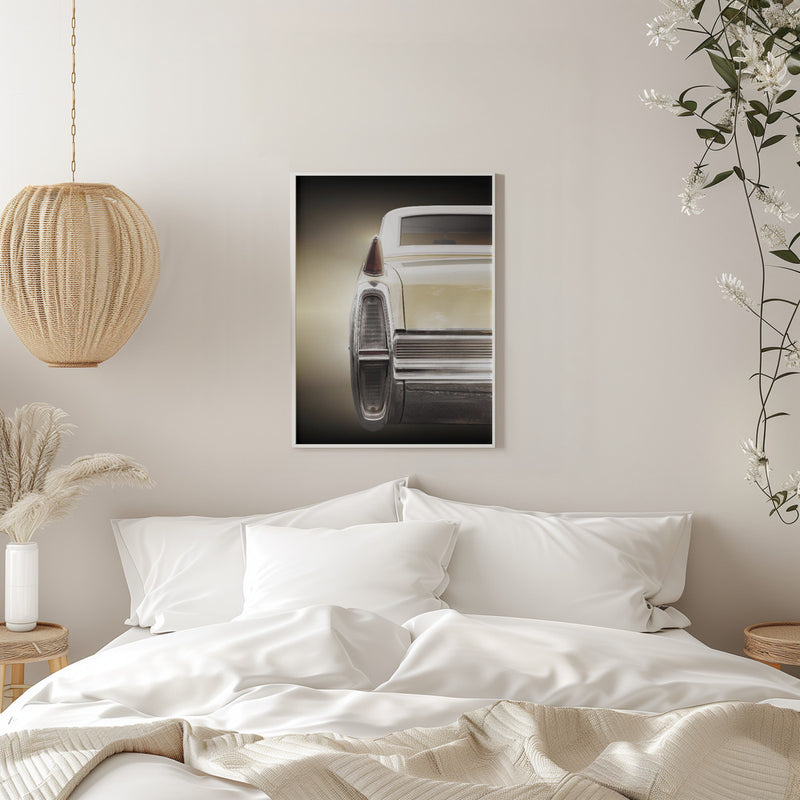 American classic car Coupe Deville 1964 - Stretched Canvas, Poster or Fine Art Print I Heart Wall Art