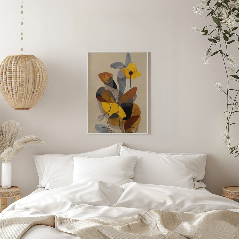 In My Summer Garden - Stretched Canvas, Poster or Fine Art Print I Heart Wall Art