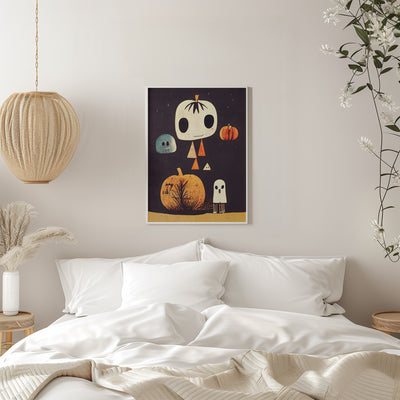 Boo! - Stretched Canvas, Poster or Fine Art Print I Heart Wall Art