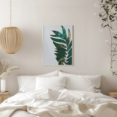 Tropical leaf 2 - Stretched Canvas, Poster or Fine Art Print I Heart Wall Art