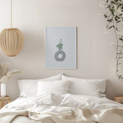 Scandi Japandi House plant 2 - Stretched Canvas, Poster or Fine Art Print I Heart Wall Art