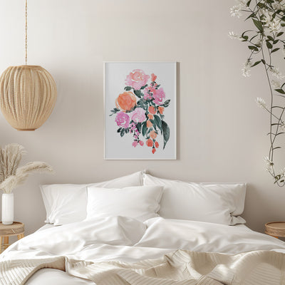 Heidi bouquet - Stretched Canvas, Poster or Fine Art Print I Heart Wall Art
