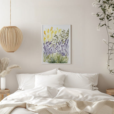 Elisa's garden right - Stretched Canvas, Poster or Fine Art Print I Heart Wall Art