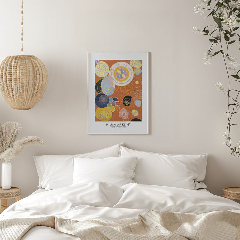 The Ten Largest No.3 Poster - Stretched Canvas, Poster or Fine Art Print I Heart Wall Art