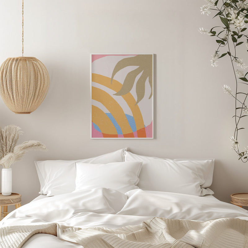 Sun and Botanics - Stretched Canvas, Poster or Fine Art Print I Heart Wall Art