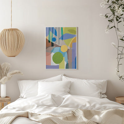 Colorful Pattern - Stretched Canvas, Poster or Fine Art Print I Heart Wall Art