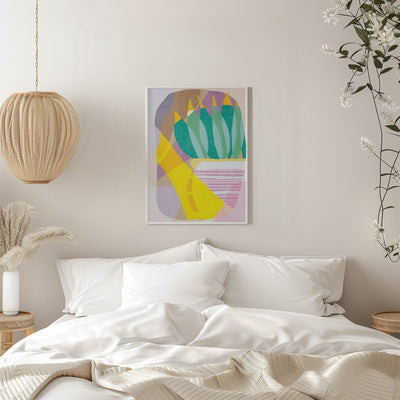 Plant in the Sun - Stretched Canvas, Poster or Fine Art Print I Heart Wall Art