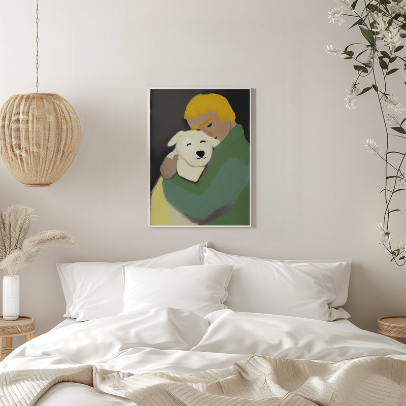 Oh My Dog - Stretched Canvas, Poster or Fine Art Print I Heart Wall Art