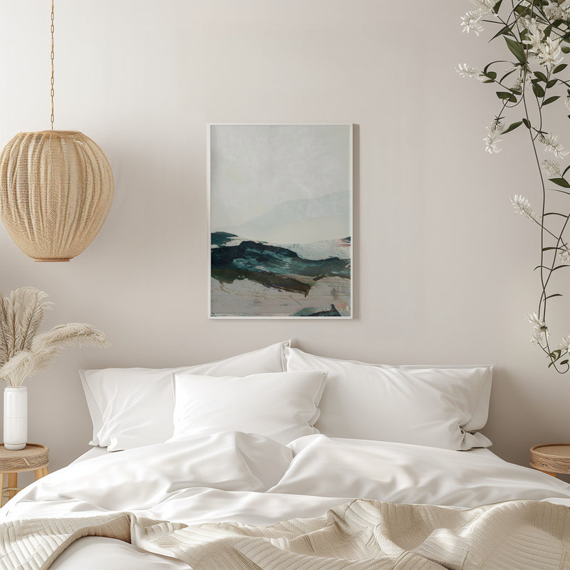 Mountains No2 - Stretched Canvas, Poster or Fine Art Print I Heart Wall Art