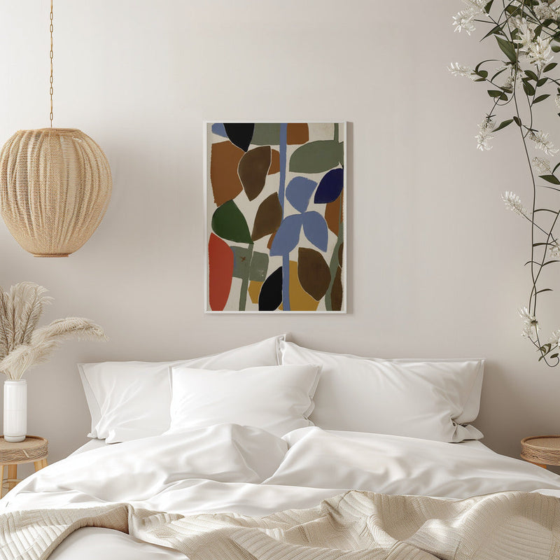 Botanical Impression No 2 - Stretched Canvas, Poster or Fine Art Print I Heart Wall Art