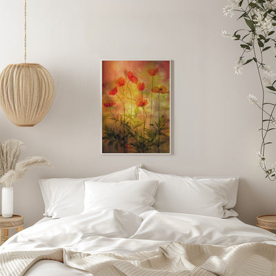 Fire - Stretched Canvas, Poster or Fine Art Print I Heart Wall Art