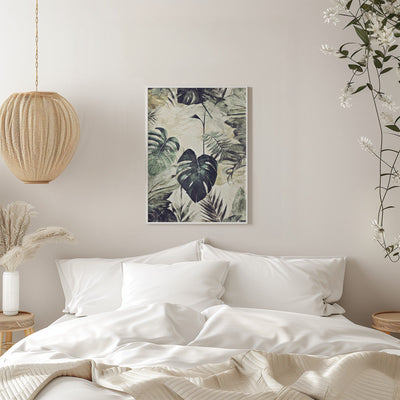 I Jungle01x a 50x70xa - Stretched Canvas, Poster or Fine Art Print I Heart Wall Art