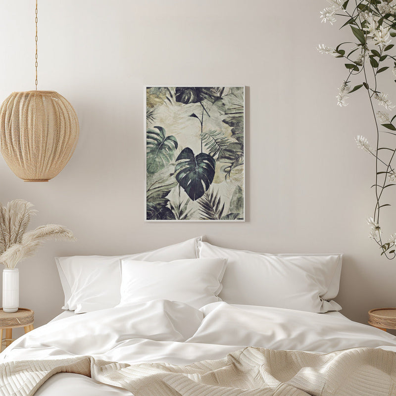 I Jungle01x a 50x70xa - Stretched Canvas, Poster or Fine Art Print I Heart Wall Art