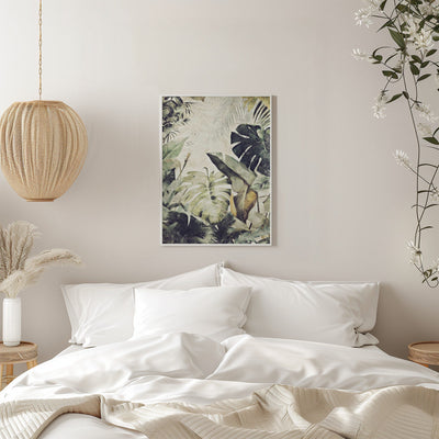 I Jungle01x a 50x70xb - Stretched Canvas, Poster or Fine Art Print I Heart Wall Art