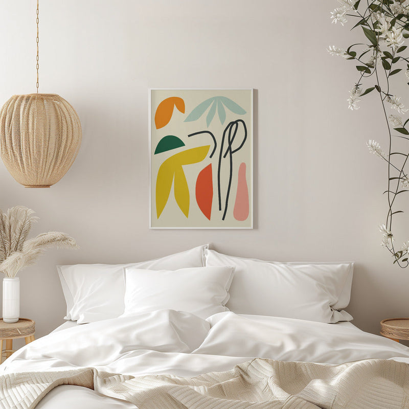 Composition - Stretched Canvas, Poster or Fine Art Print I Heart Wall Art