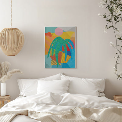 By the Beach - Stretched Canvas, Poster or Fine Art Print I Heart Wall Art