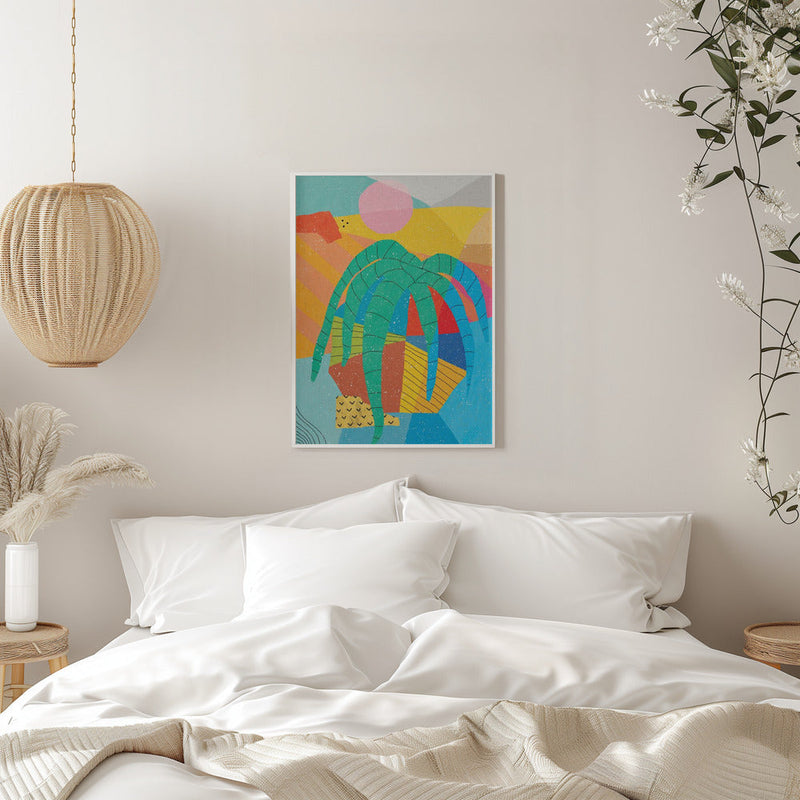 By the Beach - Stretched Canvas, Poster or Fine Art Print I Heart Wall Art