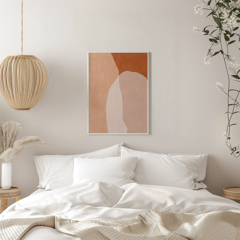 Earthy Layers - Stretched Canvas, Poster or Fine Art Print I Heart Wall Art