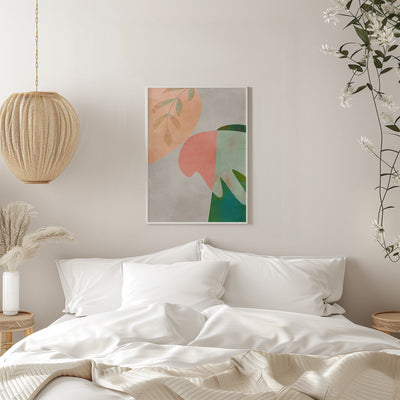 Cut out leaves - Stretched Canvas, Poster or Fine Art Print I Heart Wall Art