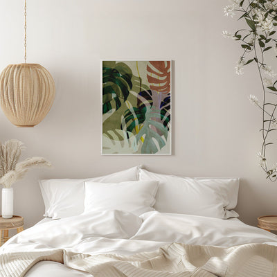 Leaves More 3 Kopie - Stretched Canvas, Poster or Fine Art Print I Heart Wall Art