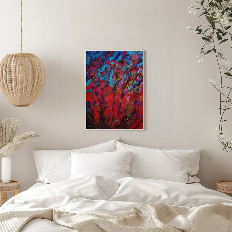 Botanic Radiance - Stretched Canvas, Poster or Fine Art Print I Heart Wall Art