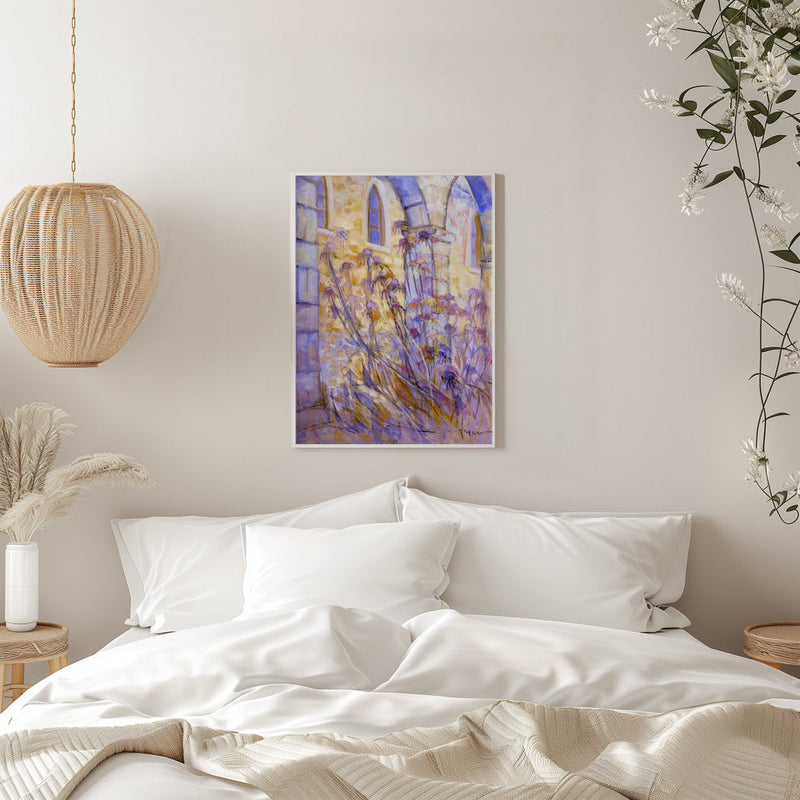 Sunlit Blossoms - Stretched Canvas, Poster or Fine Art Print I Heart Wall Art