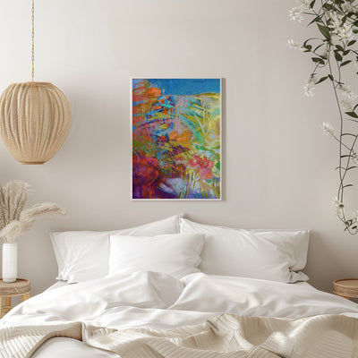 Blooming Heart - Stretched Canvas, Poster or Fine Art Print I Heart Wall Art