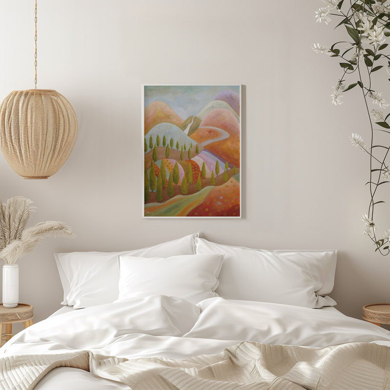 Swaying Whereabouts - Stretched Canvas, Poster or Fine Art Print I Heart Wall Art