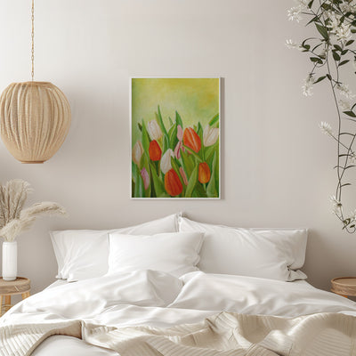 Colors of Spring - Stretched Canvas, Poster or Fine Art Print I Heart Wall Art