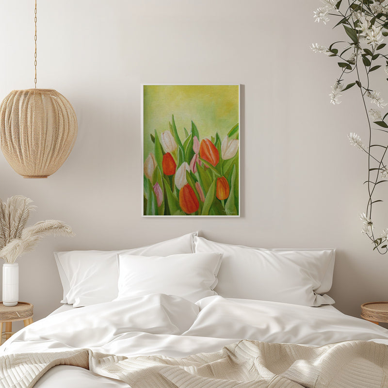 Colors of Spring - Stretched Canvas, Poster or Fine Art Print I Heart Wall Art