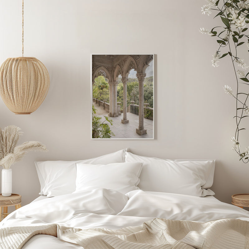 Sintra Arches - Stretched Canvas, Poster or Fine Art Print I Heart Wall Art