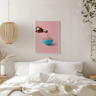 Good Morning - Stretched Canvas, Poster or Fine Art Print I Heart Wall Art