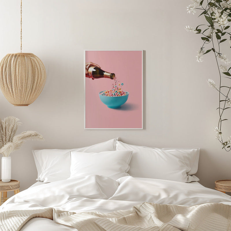 Good Morning - Stretched Canvas, Poster or Fine Art Print I Heart Wall Art