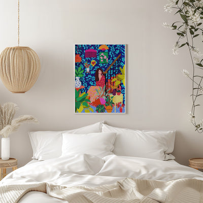 9933x14043 Din 75 - Stretched Canvas, Poster or Fine Art Print I Heart Wall Art