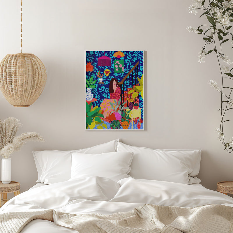 9933x14043 Din 75 - Stretched Canvas, Poster or Fine Art Print I Heart Wall Art