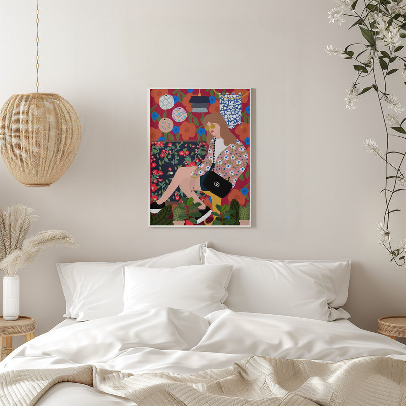 9933x14043 Din 7 - Stretched Canvas, Poster or Fine Art Print I Heart Wall Art