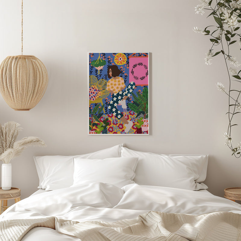 9933x14043 Din 6 - Stretched Canvas, Poster or Fine Art Print I Heart Wall Art