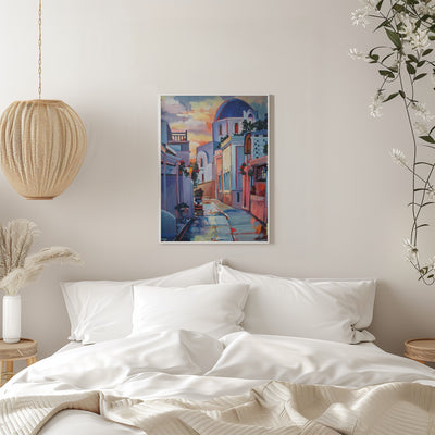 Greek Church - Stretched Canvas, Poster or Fine Art Print I Heart Wall Art